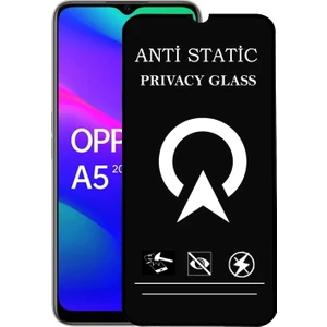 Kzy Oppo A5 2020 Tam Kaplayan Anti Statik Görünmez Safir Ekran Koruyucu Hayalet Cam
