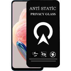 Kzy Xiaomi Redmi Note 12 Tam Kaplayan Anti Statik Görünmez Safir Ekran Koruyucu Hayalet Cam