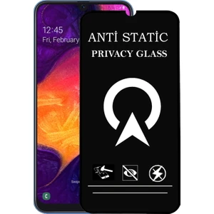 Kzy Samsung Galaxy A50 Tam Kaplayan Anti Statik Görünmez Safir Ekran Koruyucu Hayalet Cam