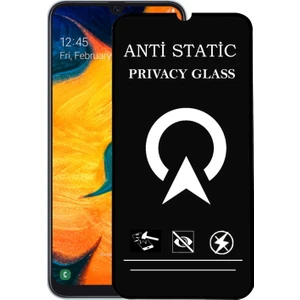 Kzy Samsung Galaxy A30 Tam Kaplayan Anti Statik Görünmez Safir Ekran Koruyucu Hayalet Cam