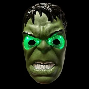 Kuzey Oyuncak LED Işıklı Maske Işıklı Hulk Maskesi LED Light Hulk Mask Yeşil Adam Maskesi Işıklı Cadılar Bayramı Maskesi