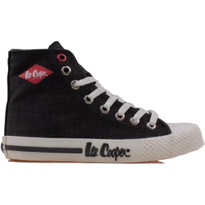 Lee Cooper Siyah Uzun Boğaz Kot Unisex Sneaker