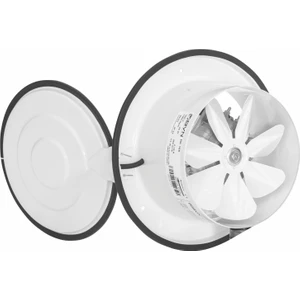 25 cm çap BK 250 890 m³/h Debi 220/230 volt Monofaze Aksiyel Kapaklı Aspiratör