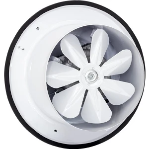 20 cm çapında BB 200 1550 D/D 220/230 volt Monofaze Aksiyel Baca Aspiratörü