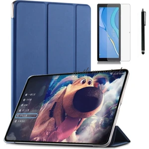 M.TK Moveteck Honor Pad 8 12" Inç Tablet Kılıfı Uyumlu Smart Akıllı Ince Kapak Pu Deri Standlı Kılıf+ Ekran Koruyucu ve Dokunmatik Kalem Set