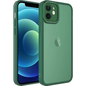 Apple iPhone 11 ile Uyumlu Kılıf Kamera Korumalı Transparan Arka Yüzey Telefon Kılıfı