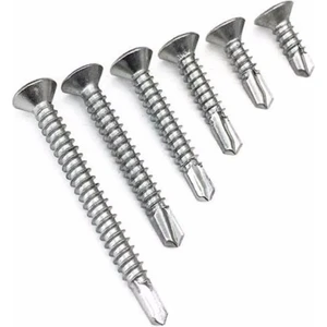 3 Dokumacı 4,2X50 mm Yhb Sac Vidası Dayanıklı Matkap Uçlu Akıllı Vida 100 Adet