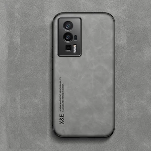 For Poco X5 Cilt Hissi Manyetik Emme Cep Telefonu Kılıfları (Yurt Dışından)