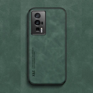 For Poco F5 Pro Cilt Hissi Manyetik Emme Cep Telefonu Kılıfları (Yurt Dışından)