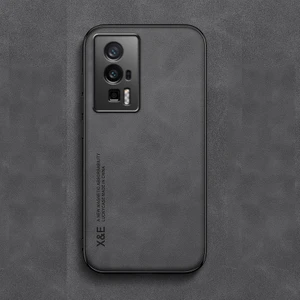 For Poco X5 Cilt Hissi Manyetik Emme Cep Telefonu Kılıfları (Yurt Dışından)