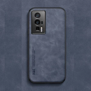 For Poco X5 Pro Cilt Hissi Manyetik Emme Cep Telefonu Kılıfları (Yurt Dışından)