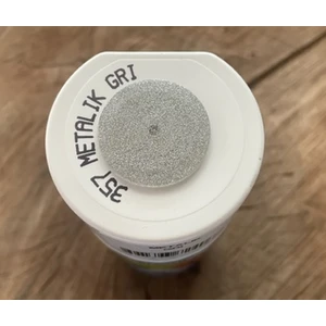357 400ML Metalik Gri Jant Boyası Oto Boyası Metalik Gri