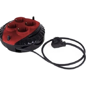 5mt 3x1.5mt Mini Kablolu Makara 4'lü Priz