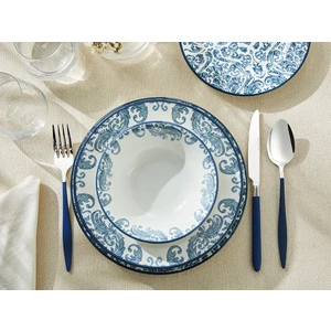 English Home Hypnos Porselen Yemek Takımı 8 Parça 2 Kişilik Lacivert