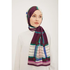Trend Ekose Desen 077-047 Şal-14