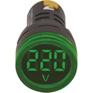 22MM Yeşil 24V-450V Voltmetre