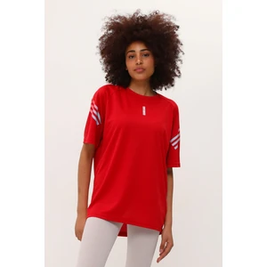 Genıus Store Kadın Spor Tişört Baskılı Fitness, Antrenman Fit