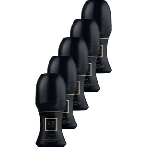 Little Black Dress Kadın Roll-On Deodorant - Oryantal Vanilya Aroması, 5 x 50 ml, Anında Ferahlama ve Kalıcı Parfüm Etkisi