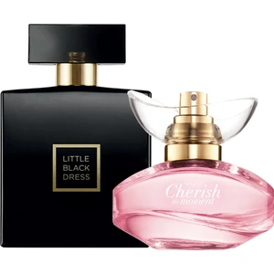 Kadın Parfüm Seti Little Black Dress ve Cherish The Moment 50 ml EDT Hediyelik Paket