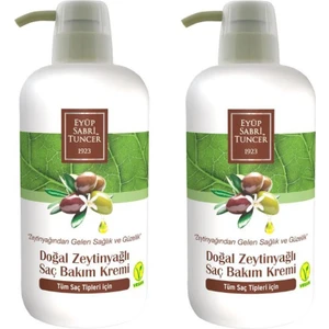 Eyüp Sabri Tuncer Zeytinyağlı Saç Kremi 600 ml x 2 Adet
