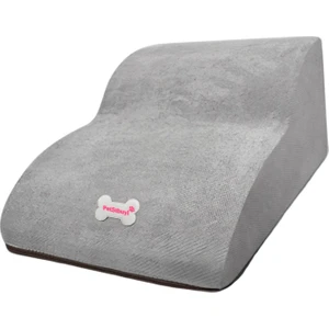 Köpek Merdivenleri Küçük Köpekler Için Rampalar Kaymaz Dip Çıkarılabilir Kapak Merdiveni gri (Yurt Dışından)