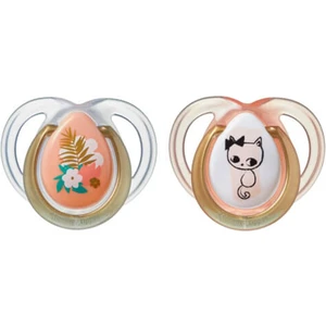 Tommee Tippee Moda Emzik Kız 0-6 Ay + Emzik Askısı