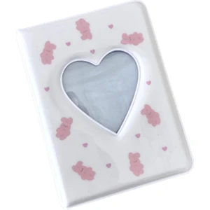 3 Inç Mini Fotoğraf Albümü Photocard Kollu 40 Cep Doğum Günü Pembe Tavşan Için Sevimli (Yurt Dışından)
