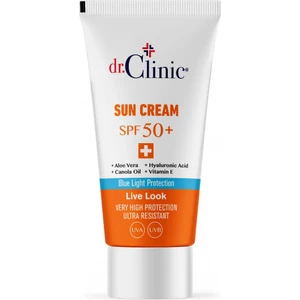 Dr. Clinic  Spf 50+ Güneş Koruyucu Krem 50 ml ( UVA,UVB ve Mavi Işık Koruma )
