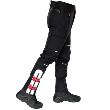DRC Outdoor Softshell Motorcu Pantolonu – Kışlık Su Rüzgar Geçirmez Reflektörlü (Yeni Yasaya
