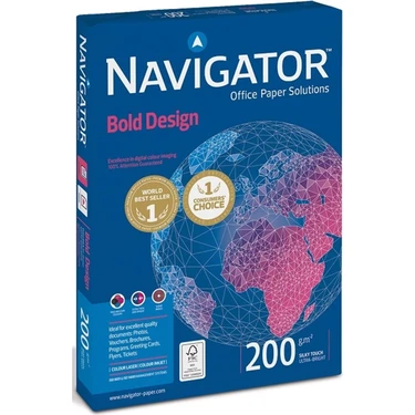 Navıgator Fotokopi K. A4 200GR Bold Desıgn