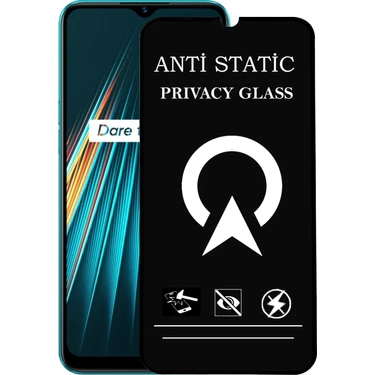 Kzy Realme 5s Tam Kaplayan Anti Statik Görünmez Safir Ekran Koruyucu Hayalet