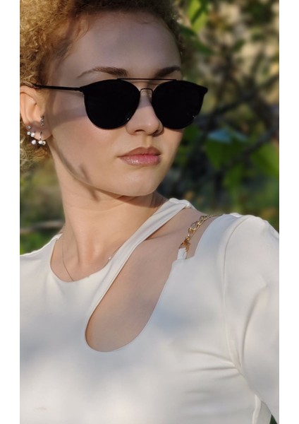 Zincir Detaylı Crop Bluz modelleri