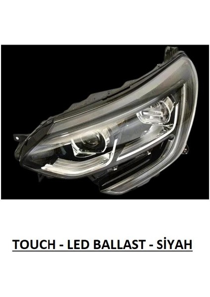 Far Motorlu Sol Megane 4 Touch Siyah Çerçeveli LED Ballast 260601571R 202337