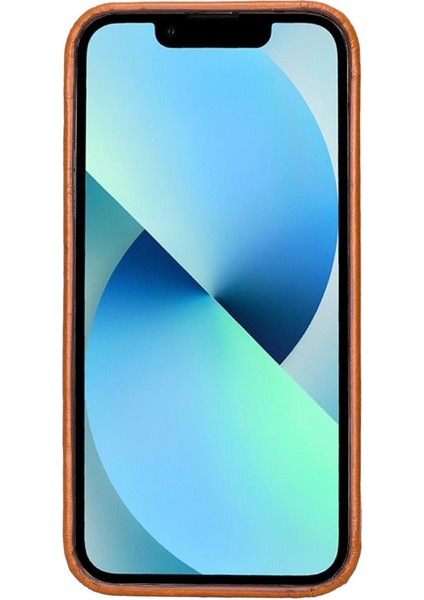 Apple iPhone 13 Pro Max Uyumlu Deri Arka Kapak Rock RST2EF Taba modelleri