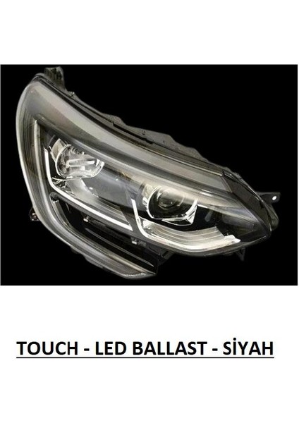 Far Motorlu Sağ Megane 4 Touch Siyah Çerçeveli LED Ballast 260102686R 202236