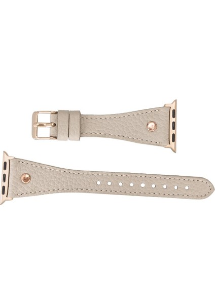 Apple Watch Uyumlu Uyumlu Deri Kordon 38-40-41MM Slim Rgtr Erc3 fırsatları