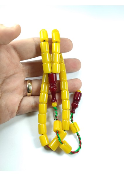 Mahmud Zeyzun Imzalı (Imzası Gümüştür) Sıkma Kehribar Model NO:2220