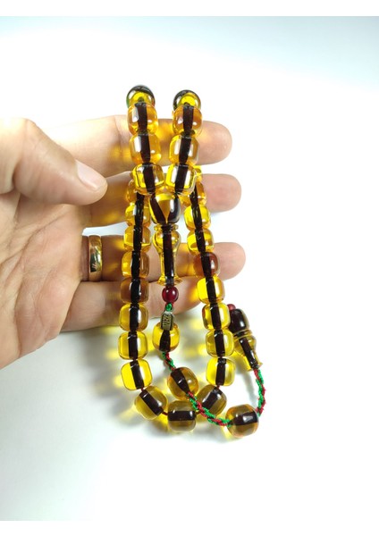 Mahmud Zeyzun Imzalı (Imzası Gümüştür) Sıkma Kehribar Model NO:2216 fırsatları