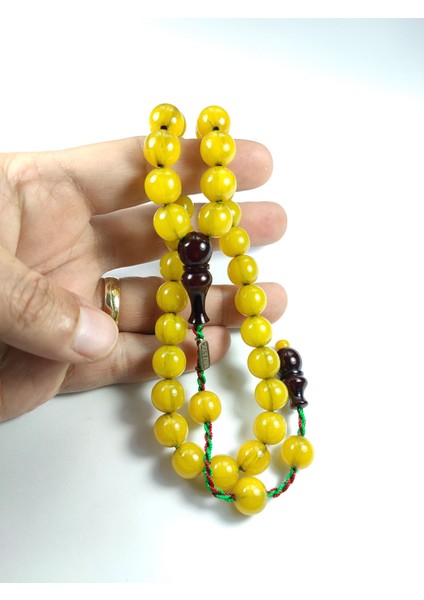 Mahmud Zeyzun Imzalı (Imzası Gümüştür) Sıkma Kehribar Model NO:2221