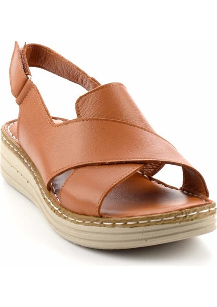 Taba Leather Kadın Sandalet K05281203003