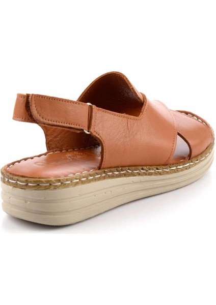 Taba Leather Kadın Sandalet K05281203003