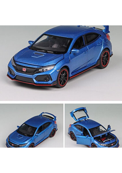 1: 32 Honda Civic Tip R Diecasts Araba Modeli (Yurt Dışından)