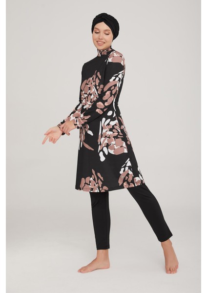 Kadın Uzun Kol Picass Tesettür Mayo 8C0T0N3 fiyatları