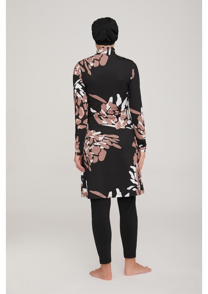 Kadın Uzun Kol Picass Tesettür Mayo 8C0T0N3 fırsatları