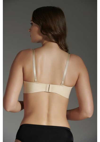 Kadın Straplez Lotus Lazer Kesim Boş Cup Ten Sütyen 336050 fırsatları