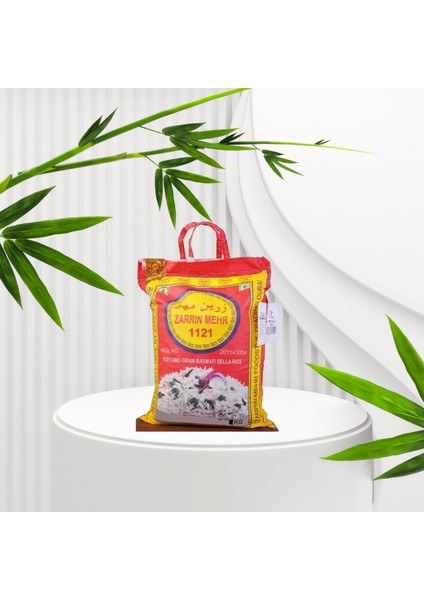 Zarrin Mehr 1121 Basmati Hint-İran Pirinci 10 kg