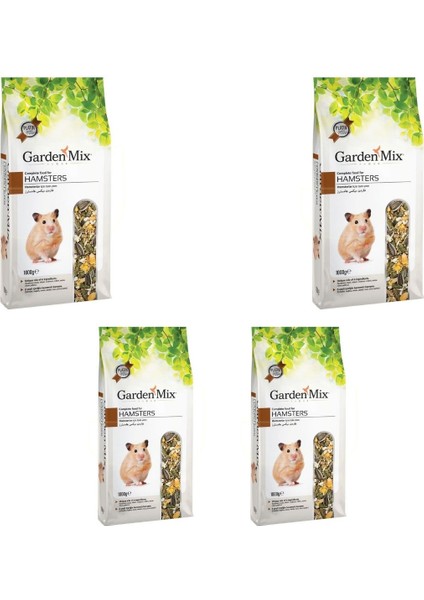 Platin Hamster Yemi 1 kg x 4 Adet