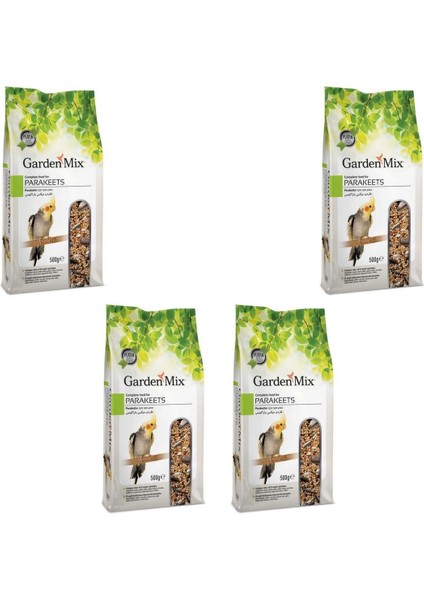 Platin Paraket Yemi 500 gr x 4 Adet