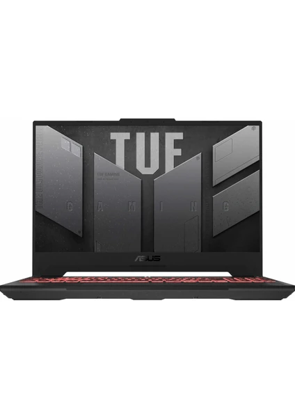 TUF Gaming A15 FA507NV-LP023 AMD Ryzen 7 7735HS 16GB 512GB SSD RTX4060 Freedos 15.6" FHD Taşınabilir Bilgisayar