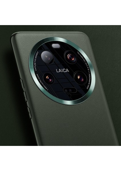 Xiaomi 13 Ultra Pu Deri Kaplamalı Tpu+Pc Telefon Kasası Metal Lens Koruma Telefon Kapağı (2. Gen) (Yurt Dışından) fiyatları